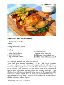 Roast Chicken Recipe - Australian Camp Oven Festival